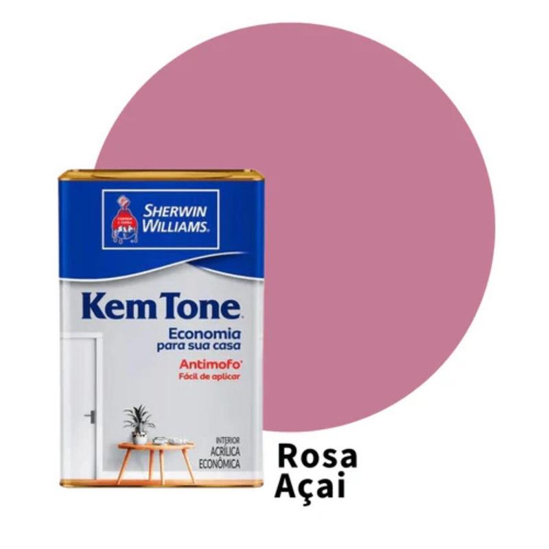 Tinta Kemtone Econômica Acrílica Fosco Lata 18L Sherwin Williams